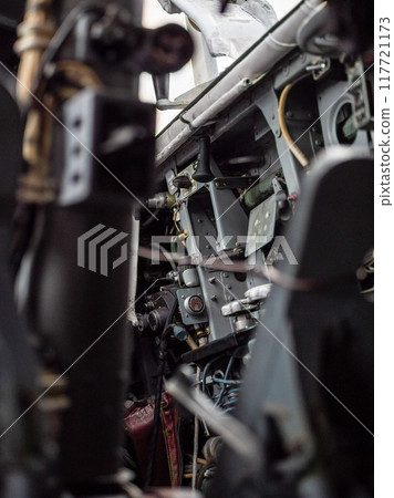 disassembled trim in control cabin disassembled trim in control cabin 117721173