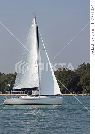 Sailing Boat Lagoon Sailing Boat Lagoon 117721384