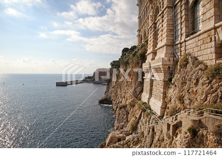 Monaco Mediterranean Sea Coast 117721464