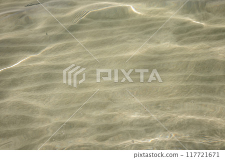 Shallow water with sandy bottom, Djerba, Tunisia Shallow water with sandy bottom, Djerba, Tunisia 117721671