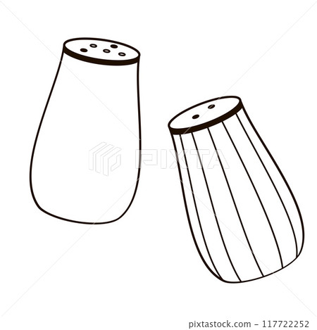 salt and pepper shaker 117722252