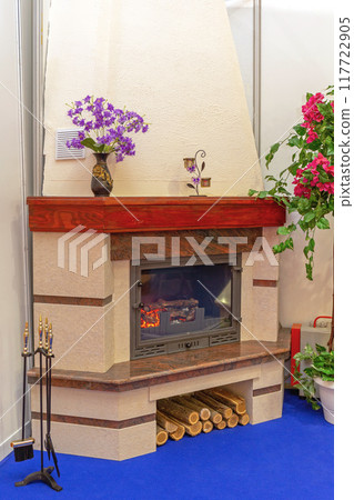 Fireplace in Corner Fireplace in Corner 117722905