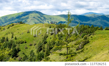 Spectacular views of Yakogamine trekking, Nagano Prefecture, Japan Spectacular views of Yakogamine trekking, Nagano Prefecture, Japan 117726251