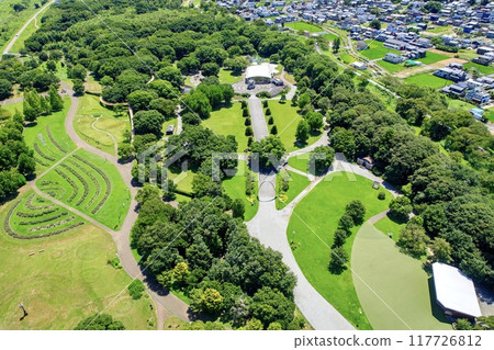 從雙拱門看到的 138 塔公園 一宮市 138 117726812