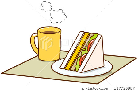 熱飲和三明治套餐 熱飲和三明治套餐 117726997