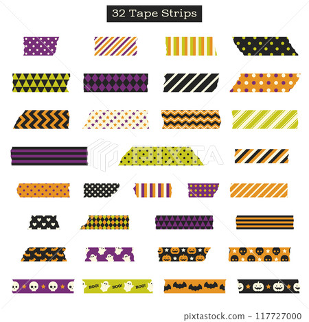 一套萬聖節撕破的遮蓋膠帶 117727000