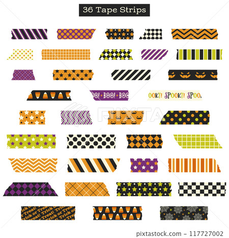 一套萬聖節撕破的遮蓋膠帶 一套萬聖節撕破的遮蓋膠帶 117727002