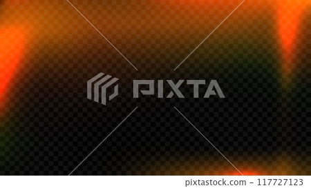 Light leak effect background. Saturated retro film overlay. Old photo filter template. Vintage exposed lens flare texture backdrop. Dark blur gradient photographic wallpaper. Vector burn film effect Light leak effect background. Saturated retro film overlay. Old photo filter template. Vintage exposed lens flare texture backdrop. Dark blur gradient photographic wallpaper. Vector burn film effect 117727123