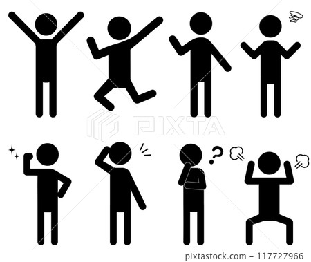 情感表達象形圖集 情感表達象形圖集 117727966