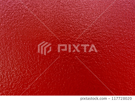 Red leather close-up 117728020