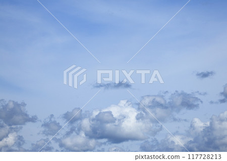 八月的天空:藍天白雲 八月的天空:藍天白雲 117728213
