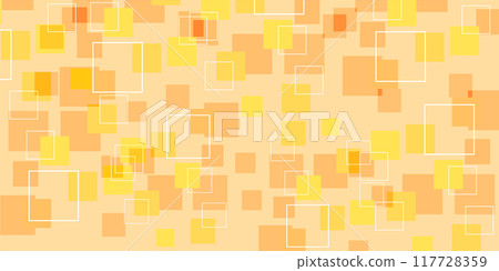 Colorful Japanese pattern square background 117728359