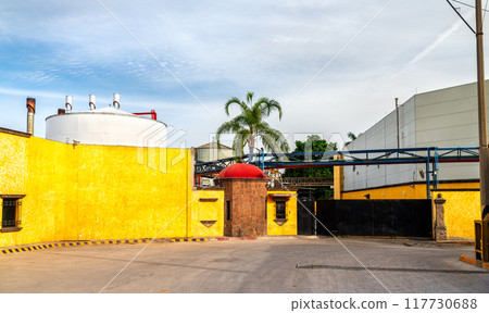 Jose Cuervo La Rojena Distillery, a tequila factory in Tequila - Jalisco, Mexico Jose Cuervo La Rojena Distillery, a tequila factory in Tequila - Jalisco, Mexico 117730688