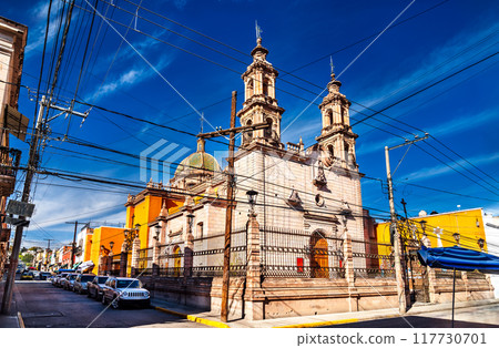 Sanctuary of Our Lady of Guadalupe in Lagos de Moreno - Jalisco, Mexico 117730701