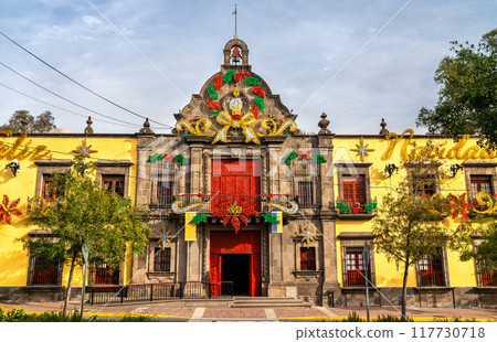 Municipal Palace of Zapopan near Guadalajara in Jalisco, Mexico Municipal Palace of Zapopan near Guadalajara in Jalisco, Mexico 117730718