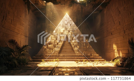 金字塔內部的圖像 117731864
