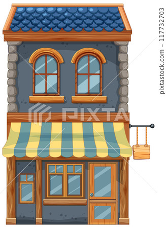 Charming Two-Story Shop Building 117732703