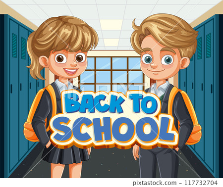 Back to School Illustration 117732704