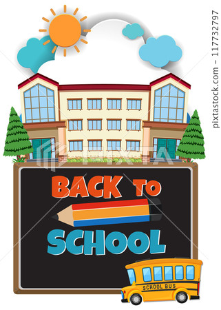 Back to School Illustration Back to School Illustration 117732797