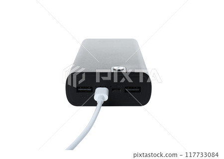 PNG, Power bank, isolated on white background 117733084