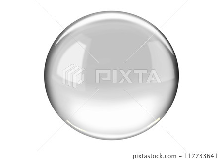 Black transparent gemstone 117733641
