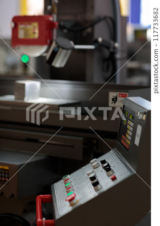 control console of CNC surface grinding machine control console of CNC surface grinding machine 117733682