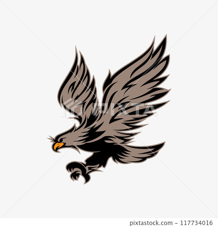 eagle vector illustration design eagle vector illustration design 117734016