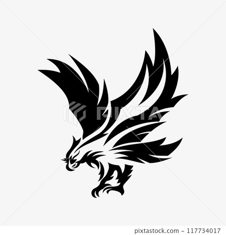 eagle vector illustration design eagle vector illustration design 117734017