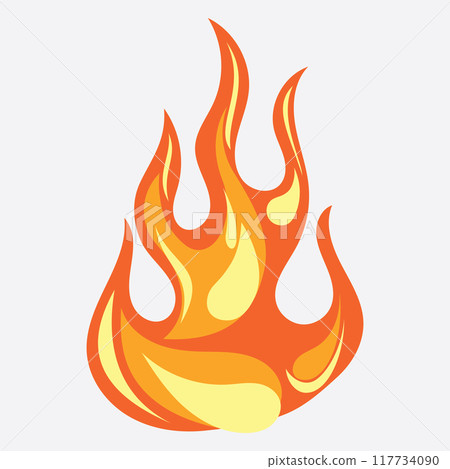 restaurant logo illustration 117734090