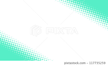 淺綠色半色角裝飾16:9 117735259