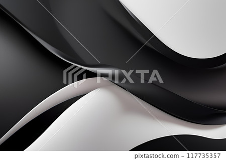 Modern abstract background with black gradient, abstract black business background Modern abstract background with black gradient, abstract black business background 117735357