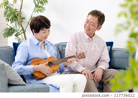 Seniors playing guitar, hobbies, lessons Seniors playing guitar, hobbies, lessons 117736022