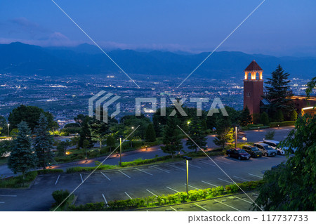 【山梨縣】笛吹川水果公園夜景，新日本三大夜景 117737733