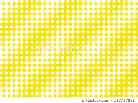 Yellow shepherd check background material (thick) 117737851