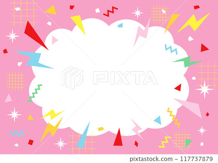 活潑流行的框架 117737879