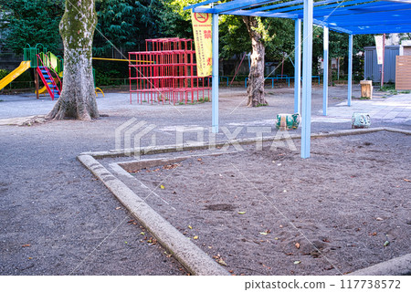 Scenery of the combination playground equipment at Shibuya Ward Uehara Park Scenery of the combination playground equipment at Shibuya Ward Uehara Park 117738572