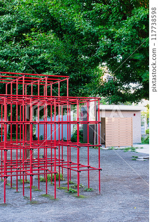 澀谷區上原公園組合遊樂設施景觀 澀谷區上原公園組合遊樂設施景觀 117738598