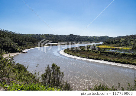 Walking from Troviscais to the River Mira, Vicentine Coast Natural Park Portugal, Rota Vicentina Coast. 117739063