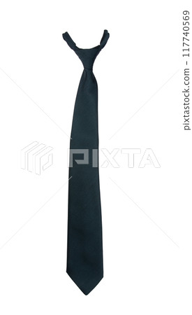Mens elegant tie isolated on the white Mens elegant tie isolated on the white 117740569