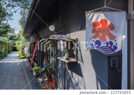 The approach to Enoshima Shrine, Fujisawa City, Kanagawa Prefecture 117741655