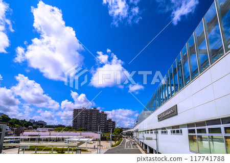 日本橫濱城市景觀，八月。相鐵 星川站南口等景觀 117741788