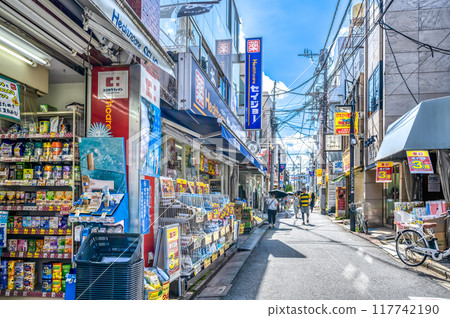 東京調布市杜鵑丘站的城市景觀 117742190