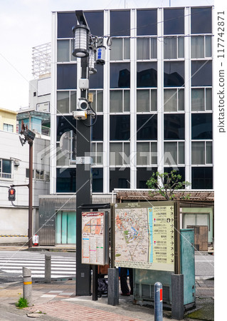 Smart poles installed by Odawara City in the shopping district leading to Odawara Castle (Odawara City, Kanagawa Prefecture) Smart poles installed by Odawara City in the shopping district leading to Odawara Castle (Odawara City, Kanagawa Prefecture) 117742871