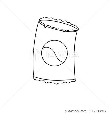 A bag of chips with a Pepsi logo on it 117743907