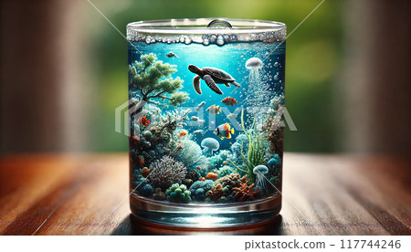 杯子裡的海 117744246