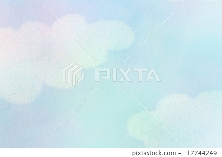 Blue Pastel realistic background photoshoot backdrop . Blue Pastel realistic background photoshoot backdrop . 117744249