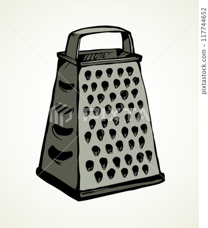 Iron grater. Vector drawing icon 117744652
