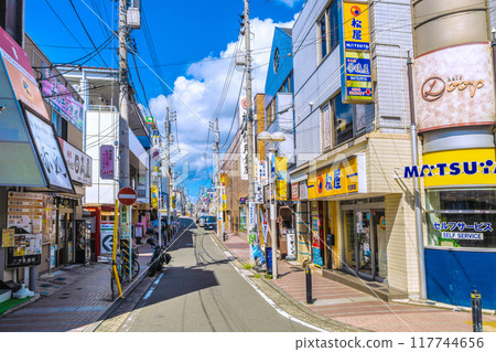 日本橫濱城市景觀,八月。相鐵天王町站東口(北向)正面=2020年8月25日 日本橫濱城市景觀,八月。相鐵天王町站東口(北向)正面=2020年8月25日 117744656