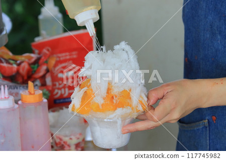 大水果刨冰,冷刨冰,美味冰沙 大水果刨冰,冷刨冰,美味冰沙 117745982