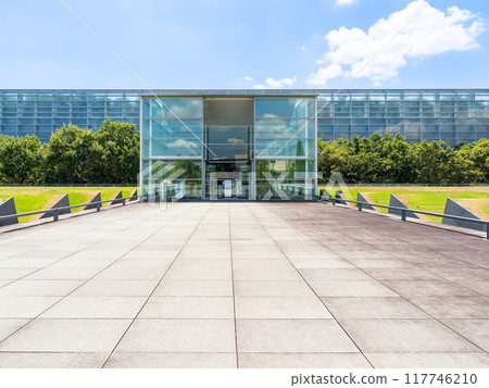 [Kyoto Prefecture] Seika Town, Kansai-kan of the National Diet Library (photographed on August 22, 2024) 117746210
